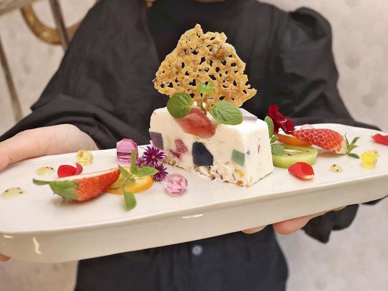 Hoseki no cassata wagashi